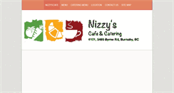 Desktop Screenshot of nizzyscafe.com